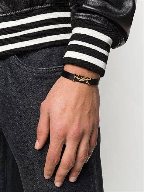 ysl mens braclet|Saint Laurent Bracelets for Men .